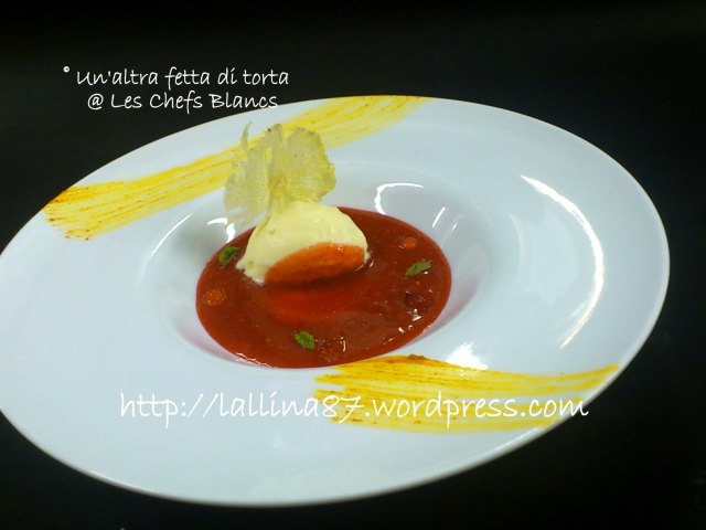 © Un'altra fetta di torta       @ Les Chefs Blancs